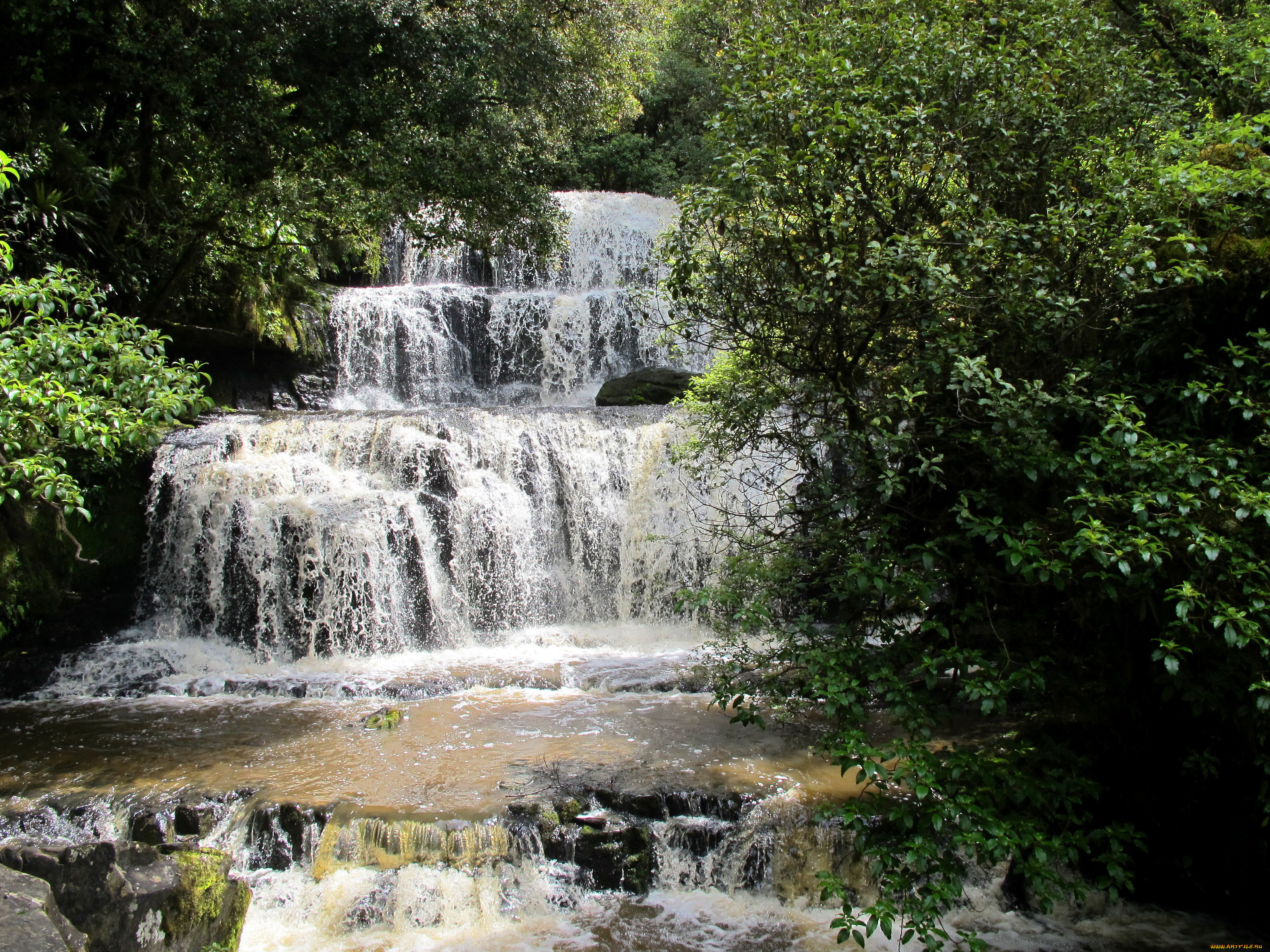 , , , purakaunui, falls, , 